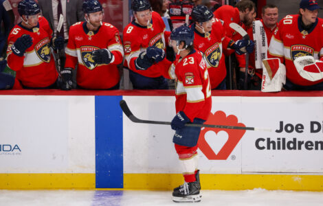 Verhaeghe, Bennett each get hat tricks, Panthers roll past Kraken 8-3